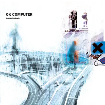 OK Computer (1997) Album Cover