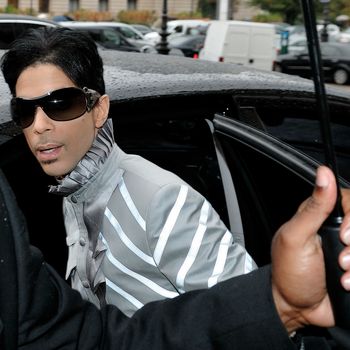 Prince at the Chanel Spring/Summer 2010 show in Paris, October 2009