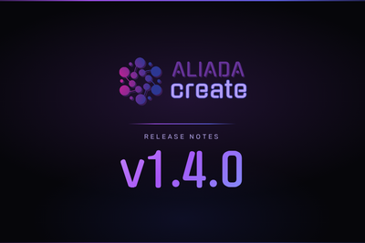 Aliada Create v1.4.0: Improved User Experience