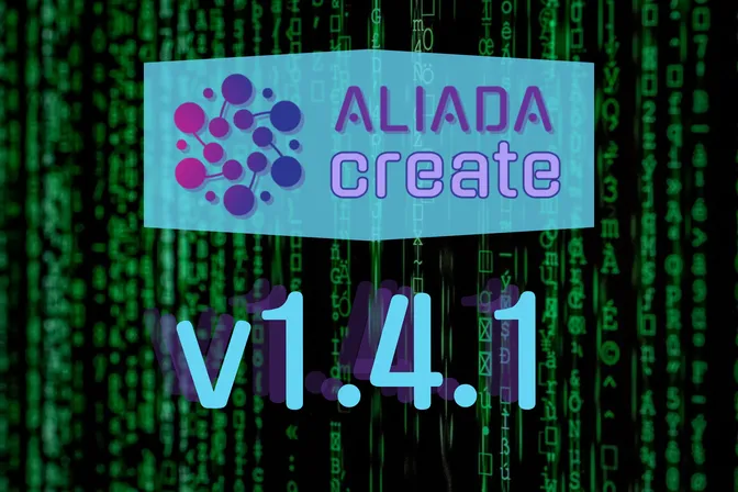 Aliada Create v1.4.1: First Release of the Year