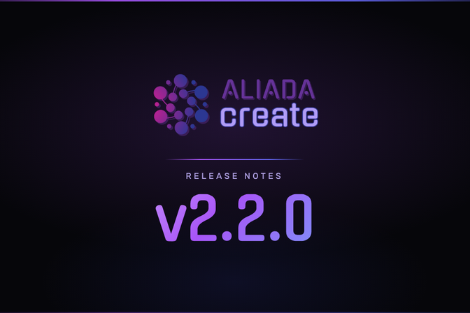 Aliada Create v2.2.0: Playlists for everyone, and a player that keeps playing